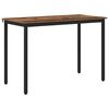 vidaXL Трапезни маси 110 x 55 x 75 cm Инженерна дървесина Старо дърво