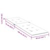 vidaXL Възглавница за стол шезлонг таупе (75+105)x50x4 см