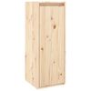 vidaXL Стенен шкаф, 30x30x80 см, борово дърво масив
