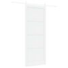 vidaXL Преплъзваща се врата ORKDAL 93 x 232 cm Инженерна дървесина