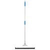 vidaXL Подочистачка 55x122,5 см стомана и гума
