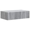 vidaXL Стенен страничен масичка 59 x 34,5 x 17 см Инженерна дървесина