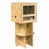 vidaXL Терариум Кафяво 40 x 40 x 90 cm ОСБ