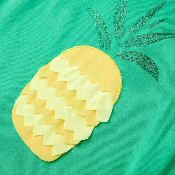 Детска тениска, зелена, 140