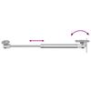 vidaXL Хидравлична газова пружина 2 pcs Сребрист 280 x 17 x 16 мм