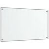 vidaXL Кухненски гърбове, 2 бр, прозрачен, 70x60 см, закалено стъкло
