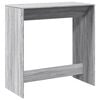 vidaXL Бар маса, сив сонома, 102x50x103,5 см, инженерно дърво