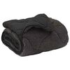 vidaXL Зимен юрган Антрацит 135 x 200 cm Микрофибър и тедди флийс