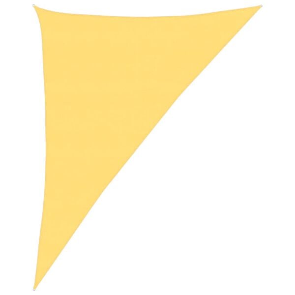 vidaXL Платно-сенник, 160 г/м&sup2;, бежово, 4x5x6,8 м, HDPE