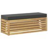 vidaXL Комплект дивани за открито Бяло и антрацит 115 x 43 x 45 см