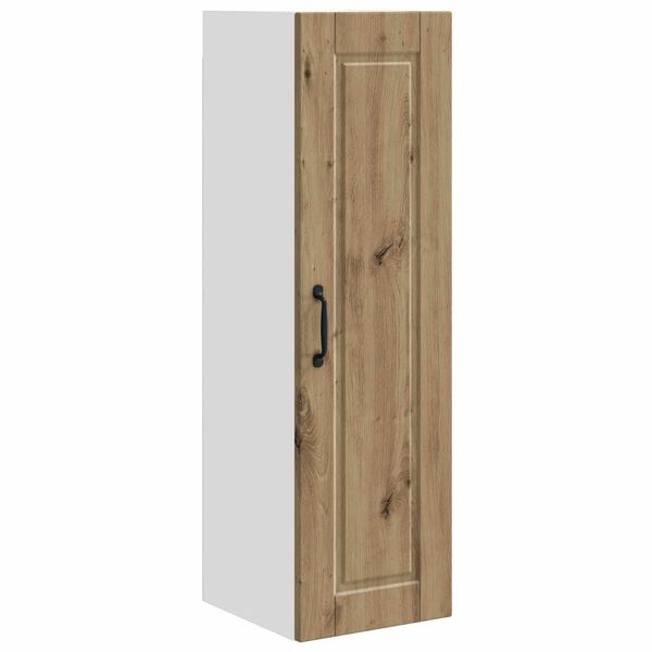 vidaXL Кухненски шкаф с рафт Дъб 30 x 31 x 100 см Инженерно дърво