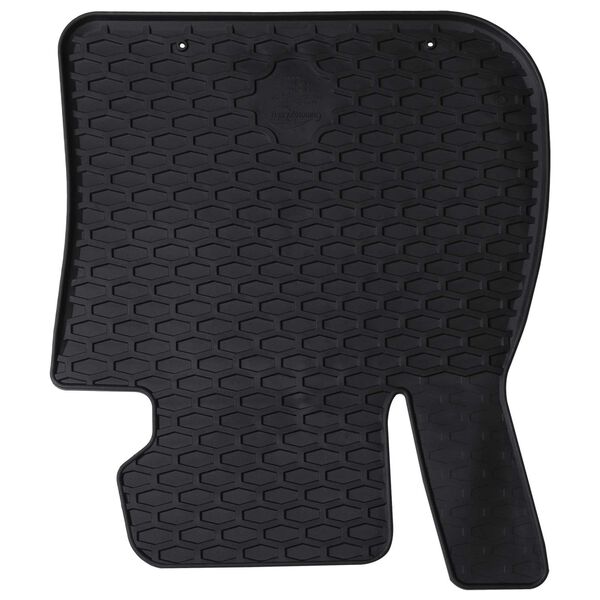 vidaXL Автомобилен килим 4 pcs Черно подходящ за BMW 1er 2017- Каучук