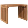 vidaXL Странична масичка за градина Кафяво 50 x 32,5 x 35 см