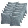 vidaXL Калъфка за възглавница 12 pcs HEERLEN Светлосиньо 40 x 40 cm