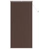 vidaXL Венецианска щора Тъмно кафяво с шарка 213 x 90 см 25 mm ПВЦ