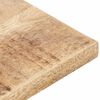 vidaXL Плот за маса, мангово дърво масив, 15-16 мм, 80x80 cм