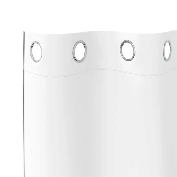 vidaXL Завеси за затъмняване с пръстени 2 pcs Чисто бяло 260 x 140 см