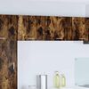 vidaXL Висящ шкаф Димящ дъб и бяло 50 x 31 x 40 см Инженерно дърво