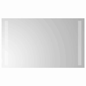 vidaXL LED огледало за баня Прозрачен 60 x 30 cm закалено стъкло