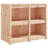 vidaXL Кухненски шкаф за открито, MEPPEL, 106x55x92 см, бор масив