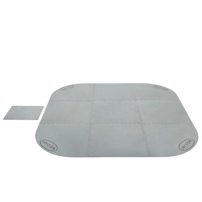Lay-Z-Spa Протектор-подложка за басейн, сив, 216х216 см, 10 бр