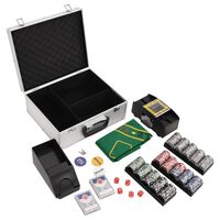 vidaXL Комплект чипове за покер 300 бр 11,5 г
