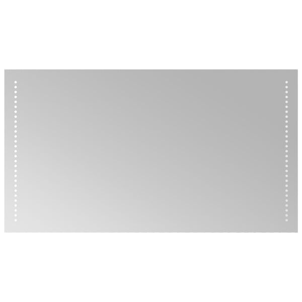 vidaXL LED огледало за баня, 90x50 см