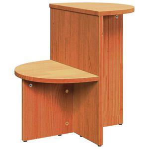 vidaXL Масичка за кафе Кафяво с восъчно покритие 50 x 40 x 50 см