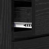 vidaXL Служебен шкаф Черния дъб 60 x 35 x 70 cm Инженерно дърво