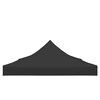 vidaXL Покривало за парти шатра, 4,5x3 м, черно, 270 г/м²
