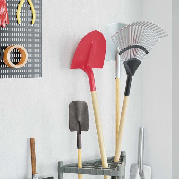 vidaXL Глава на лопата 4 pcs Червено 39,5 x 27,5 см