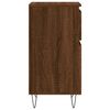 vidaXL Бюфети 2 бр кафяв дъб 40x35x70 см инженерно дърво