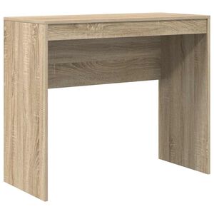 vidaXL Бюро Сонома дъб 90 x 40 x 76 см