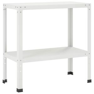 vidaXL Маса за засаждане 100 x 40 x 80 cm Прахово боядисана стомана
