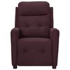 vidaXL Стол реклайнер, лилав, текстил