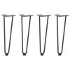 vidaXL Крака тип „фиби“ за масичка за кафе, 4 бр., антрацит, 42 см, масивна стомана