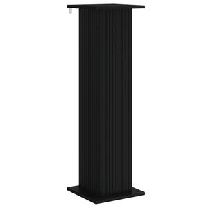 vidaXL Стойка за растения Черно 30,5 x 30 x 100,5 см