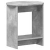 vidaXL Странична маса Бетонно Сиво 50 x 39,5 x 55 см