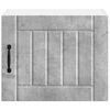 vidaXL Кухненски шкаф Lucca Циментено сиво 50 x 31 x 40 см