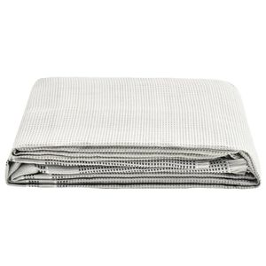 vidaXL Килим за палатка, 300x250 см, сив