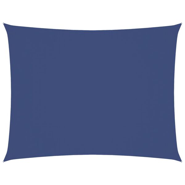 vidaXL Платно-сенник, Оксфорд текстил, правоъгълно, 3x6 м, синьо