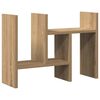 vidaXL Организатор за бюро Дъб 34,5 x 15,5 x 35,5 cm Инженерно дърво
