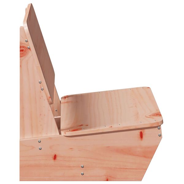 vidaXL Градински стол, 60x64x70,5 см, масивна дугласка дървесина