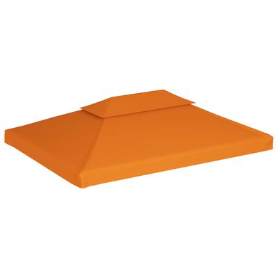 vidaXL Покривало за шатра, резервно, 310 г/м², оранжево, 3х4 м