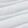 vidaXL Топер за матрак Бяло 140 x 200 x 3,5 см Трико тъкан