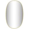 vidaXL Стенно огледало злато 70x45 см