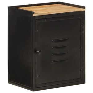 vidaXL Шкаф за баня 40x30x50 см масивно мангово дърво