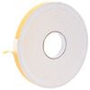 vidaXL Самоотлепваща се пяна лента Бяло 20mm x 10m CR пяна
