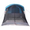 vidaXL Семейна палатка, тунелна, 8-местна, синя, водоустойчива