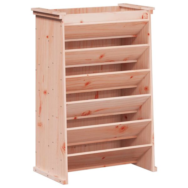 vidaXL Вертикална градина 6 нива 69x40x101,5 см дугласко дърво масив